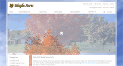 Desktop Screenshot of mapleacresny.com
